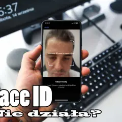 Face ID na iPhonie nie działa? Na ekranie telefonu komunikat "Umieść iPhone'a nieco niżej" i "Oddal trochę".