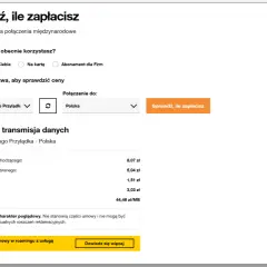 Kalkulator kosztów połączeń z Republiki Zielonego Przylądka do Polski. Sprawdź ceny za roaming poza UE.