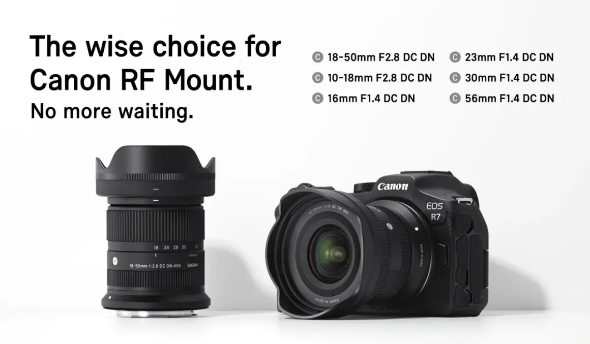 Sigma RF – nowoczesne obiektywy do aparatów Canon RF