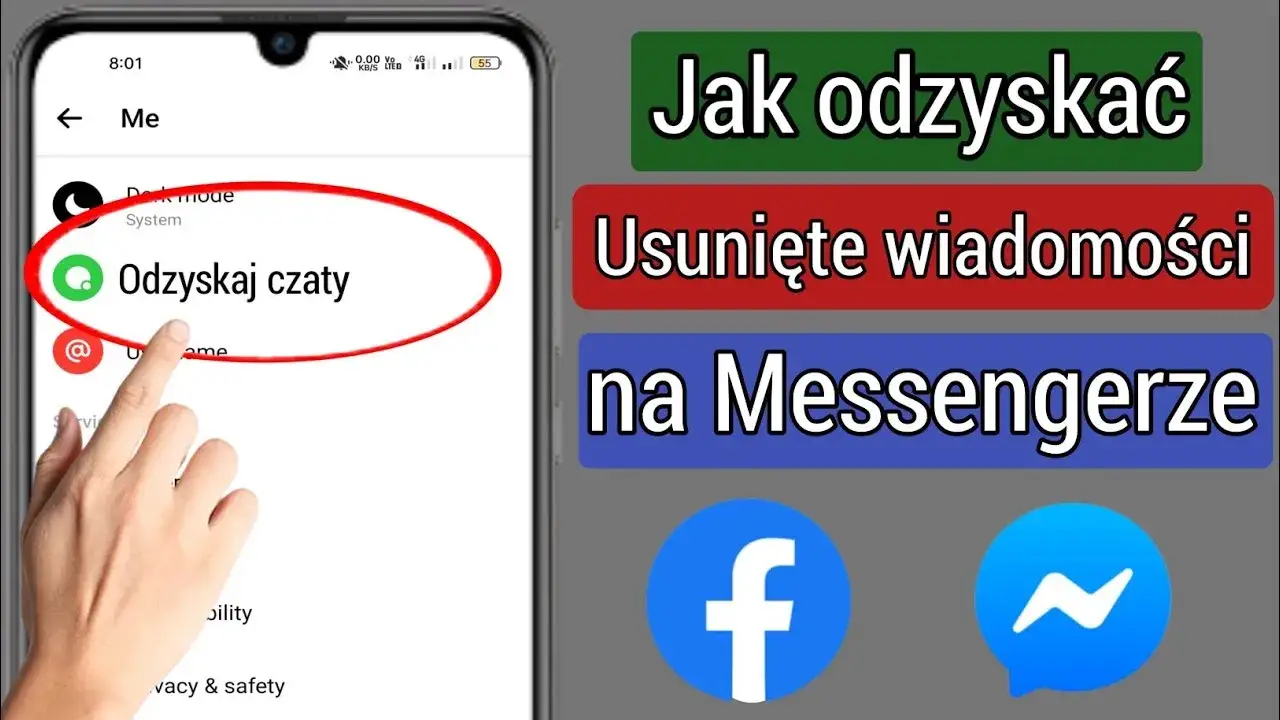 Zdjęcie Jak odzyskać usunięte wiadomości z Messengera – skuteczne metody krok po kroku