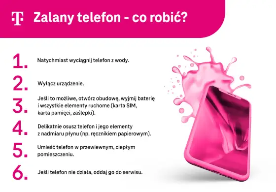 Zalany telefon? Co robić, gdy wpadnie do wody – poradnik!